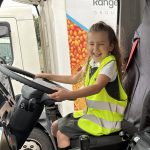Girl’s fascination with Trevors delivery vans leads to special depot visit