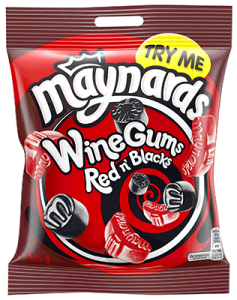 Maynards Wine Gum Red & Black