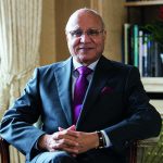 Bestway’s Sir Anwar Pervez has birthday tea with the King and Queen