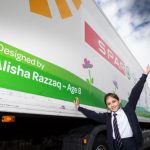 SPAR Scotland unveils new lorry livery design to competition winner